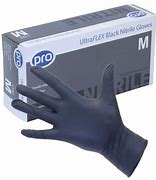 Load image into Gallery viewer, PRO Ultra Flex Powder Free Black Nitrile Gloves Boxed  x100
